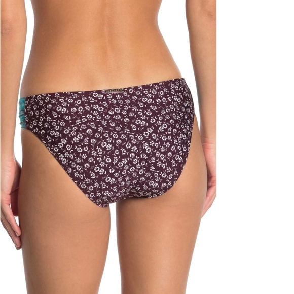 LAUNDRY SHELLI SEGAL Hipster Bikini Swim Bottoms M Side Tab Swimsuit - Picture 4 of 16